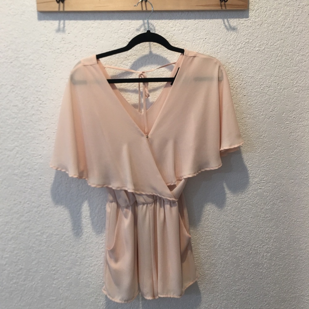 Pale Pink Romper
